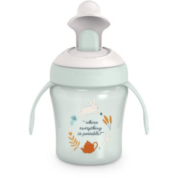 Suavinex Wonderland Learning Cup tréningový hrnček Green 200 ml