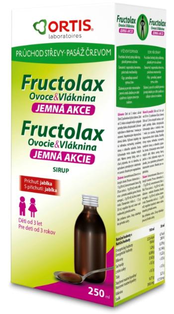 FRUCTOLAX Ovocie a vláknina sirup, 250 ml