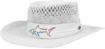 Greg Norman Signature Straw White Klobúk