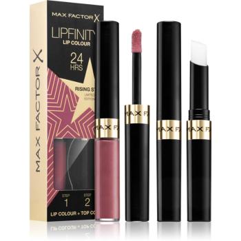 Max Factor Lipfinity Rising Stars dlouhotrvající tekutá rtěnka s balzámem odstín 084 Rising Star 2 ks