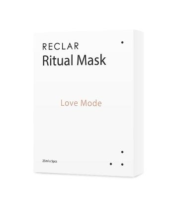 RECLAR Pleťová maska Love Mode (Ritual Mask) 5 ks