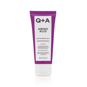 Q+A Hydratačný pleťový krém s aminokyselinami (Oil-Free Moisturiser) 75 ml