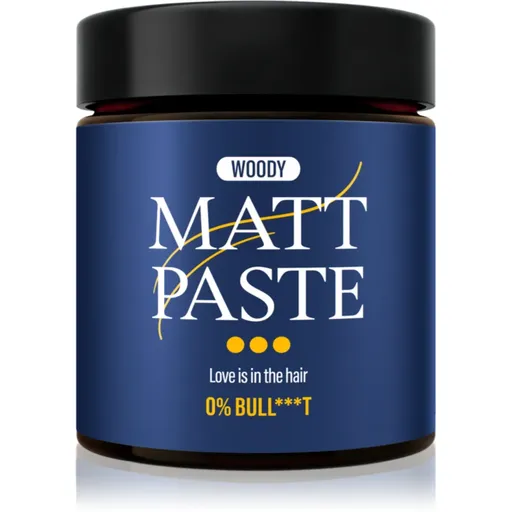 Steve's Hair Paste Strong zmatňujúca stylingová pasta Woody 90 g