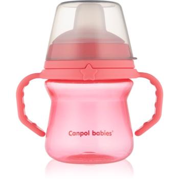 canpol babies FirstCup 150 ml ceasca Pink 6m+ 150 ml