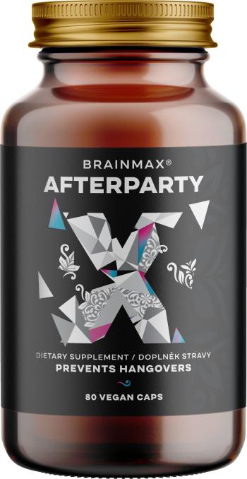 BRAINMAX BrainMax AFTERPARTY, Bojovník za rána bez těžkých kocovin!, 80 kapslí 80 kapslí