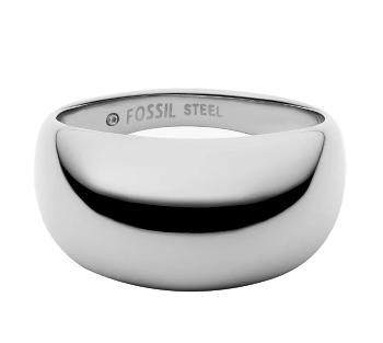 Fossil Výrazný oceľový prsteň pre ženy Ellis JF04747040 54 mm