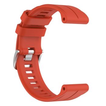 SILICONE Vymeniteľný remienok pre Garmin Forerunner 955 červený