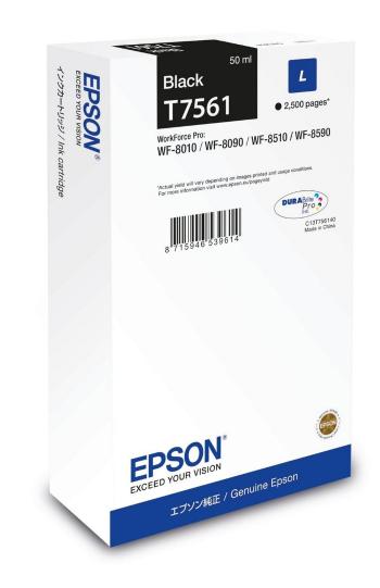 Epson T7561 L C13T75614N černá (black) originálna cartridge