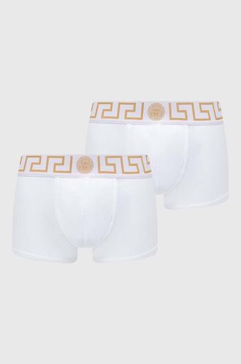 Boxerky Versace 2-pak pánske, biela farba, AU10181 1A10011