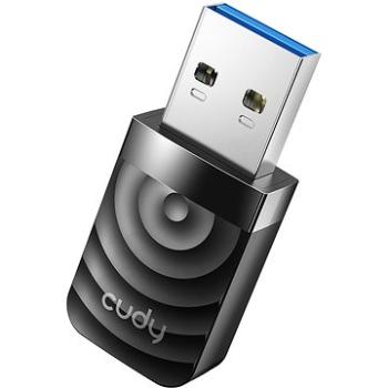 CUDY AC1300 High Gain USB Wi-Fi Adapter (WU1300S)