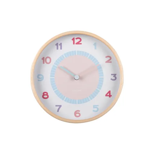 Karlsson 5963MC dizajnové nástenné hodiny svetlomodrá, pr. 25 cm