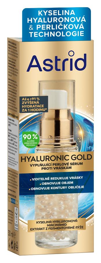 Astrid Vyplňujúce perlové sérum proti vráskam Hyaluronic Gold 30 ml