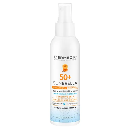 DERMEDIC Sunbrella Baby opaľovacie mlieko v spreji SPF50+ 150 ml