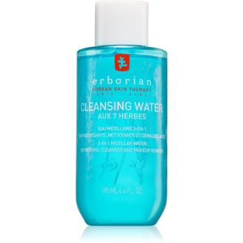 Erborian 7 Herbs Cleansing Water micelárna čistiaca voda 3v1 190 ml