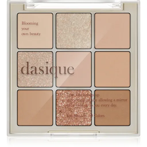 Dasique Eye Shadow Pallete paletka očných tieňov odtieň 07 Milk Latte 7 g