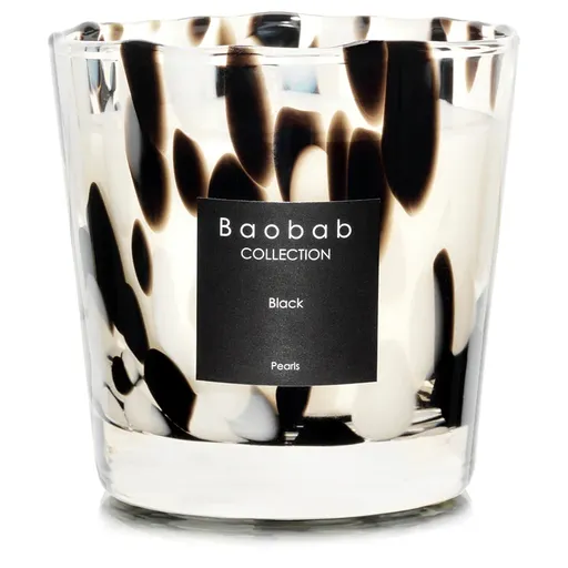 Baobab Collection Pearls Black vonná sviečka 6.5 cm