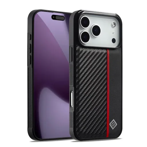 CARBONIC Ochranný obal pre Apple iPhone 17 Pro Max čierny