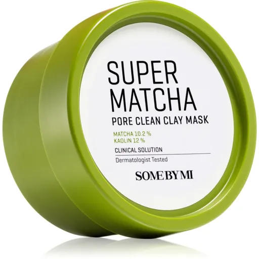 Some By Mi Super Matcha Pore Clean Clay Mask čistiaca ílová pleťová maska pre stiahnuté póry 100 g