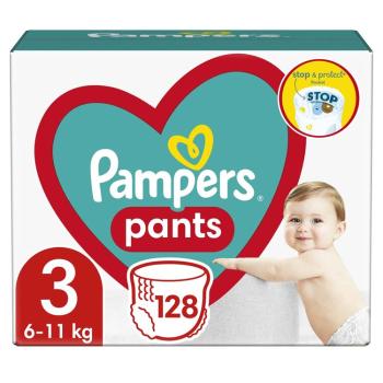 Pampers Pants 3 6-11kg 128ks,PAMPERS Pants Nohavičky plienkové jednorazové 3 (6-11 kg) 128 ks - MEGA PACK