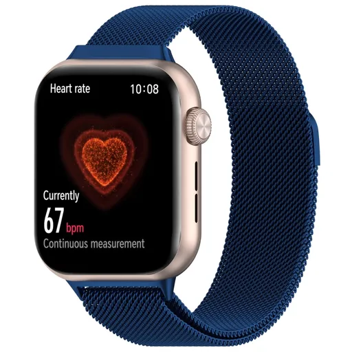 MILANESE Kovový remienok pre Honor Watch 5 tmavomodrý