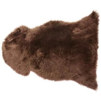 Tmavohnedá ovčia koža ULURU, 119214 (beliani_119214)