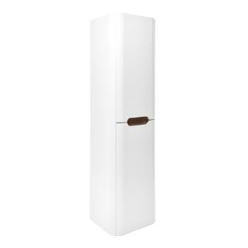 Kúpeľňová skrinka vysoká SAT Fusion 40x149x33 cm biela mat SATFUSIONV40W