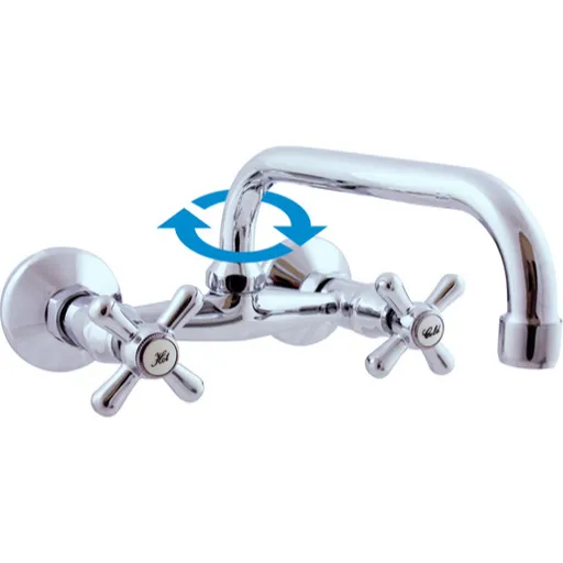 RAV SLEZÁK Morava drezová batéria s otočným ramienkom 150 mm chróm mk102.5/27 MK102.527