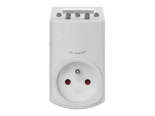 Spínacia zásuvka EMOS P5506 digitálna týždenná