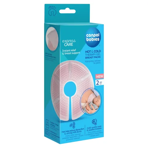 CANPOL BABIES Hot&Cold gélový obklad na prsia 2 kusy