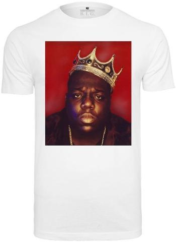 Notorious B.I.G. Tričko Crown White M