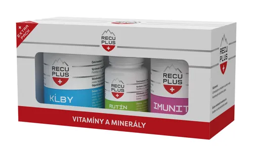 RECUPLUS kĺby, imunita, rutín, 3x 90 tabliet
