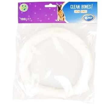Duvo+ Bones! Kruh byvolí biely 11 cm 2 ks (5414365176686)