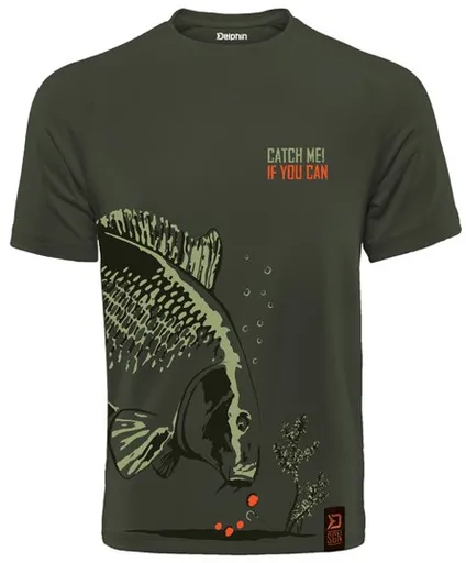Delphin tričko catch me carp nx - s