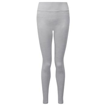 TriDri® Dámske bezšvové legíny 3D Fit - Ľadovo sivý melír | L