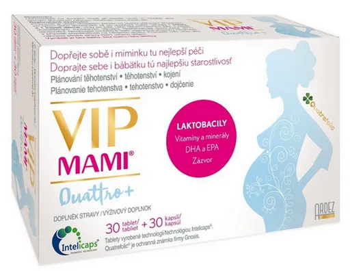 VIP mami Quattro 30 tabliet + 30 kapsúl