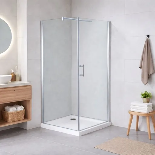 HOPA - Štvorcový sprchovací set OSUNA + AQUARIUS OLBOSU90CC