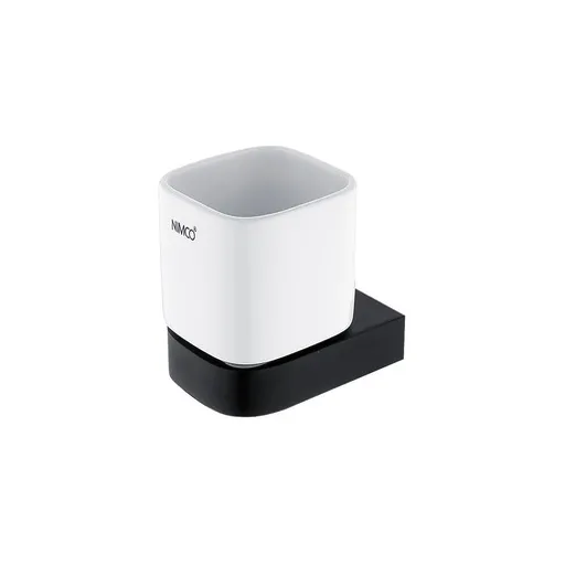 Nimco Nikau držiak kefiek čierny mat NKC30058K90