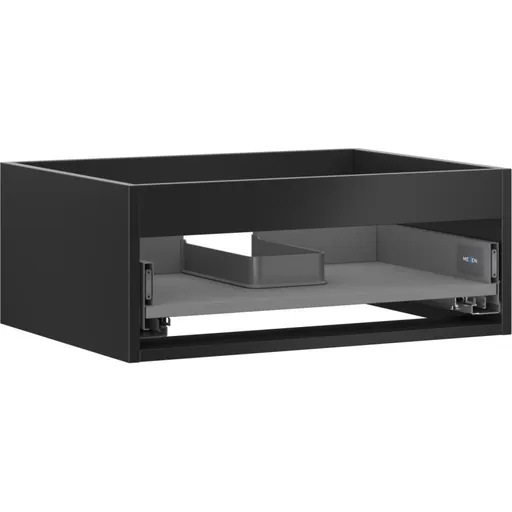 MEXEN - Box-A skrinka pre umývadlo 60, 1 šuplík, čierna mat 91AX0-0600-235-1-71