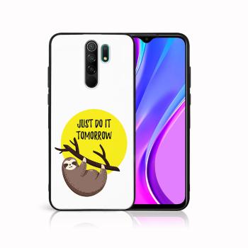 MY ART Silikónový obal Xiaomi Redmi 9 SLOTH (188)