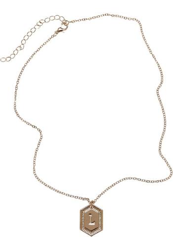 Urban Classics Letter Basic Necklace L - UNI