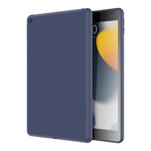 MUTURAL Silikónový obal Apple iPad 10.2 2021 / 2020 / 2019 tmavomodrý