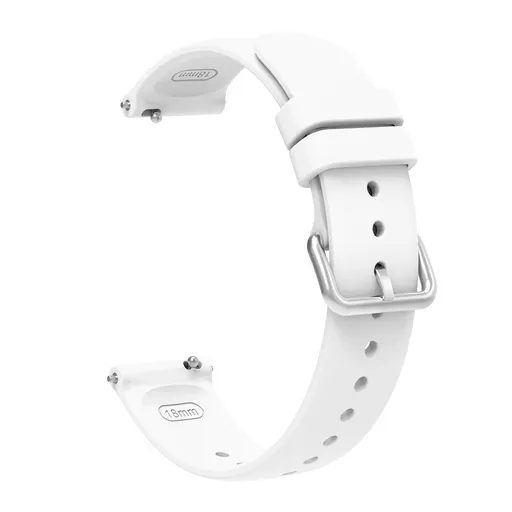 SILICONE Vymeniteľný remienok pre Xiaomi Watch S4 41mm biely