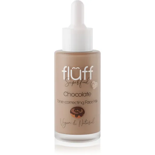 Fluff Chocolate pleťové mlieko pre zjednotenie farebného tónu pleti 40 ml