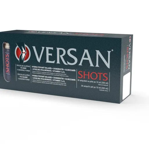 VERSAN Shots ampulky pomarančová príchuť 30 x 10 ml