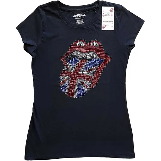 The Rolling Stones tričko Classic UK Čierna XXL