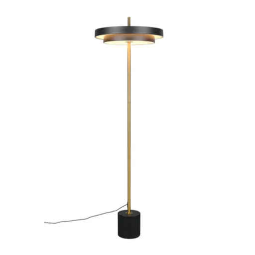 Trio Keaton stojaca lampa čierna 440210180 TR440210180