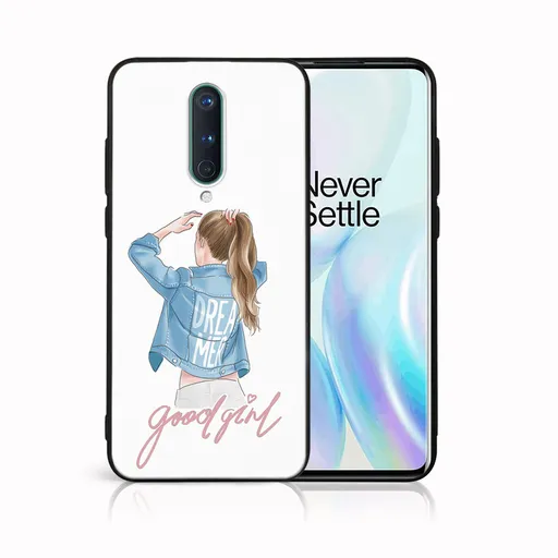MY ART Ochranný obal OnePlus 8 -GOOD GIRL (130)