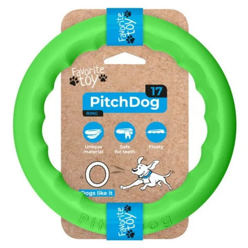 PITCHDOG Ring penový kruh pre psov zelený 1 ks, Veľkosť: 20