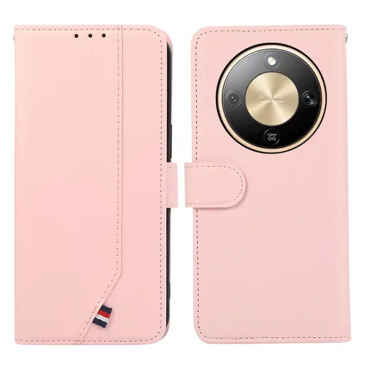 ABEEL DELICATE Peňaženkový obal Honor Magic8 Lite 5G ružový