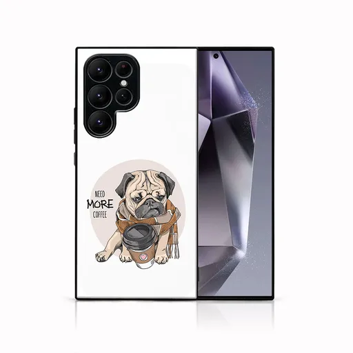 MY ART Ochranný kryt pre Samsung Galaxy S24 Ultra 5G MORE COFFEE (184)